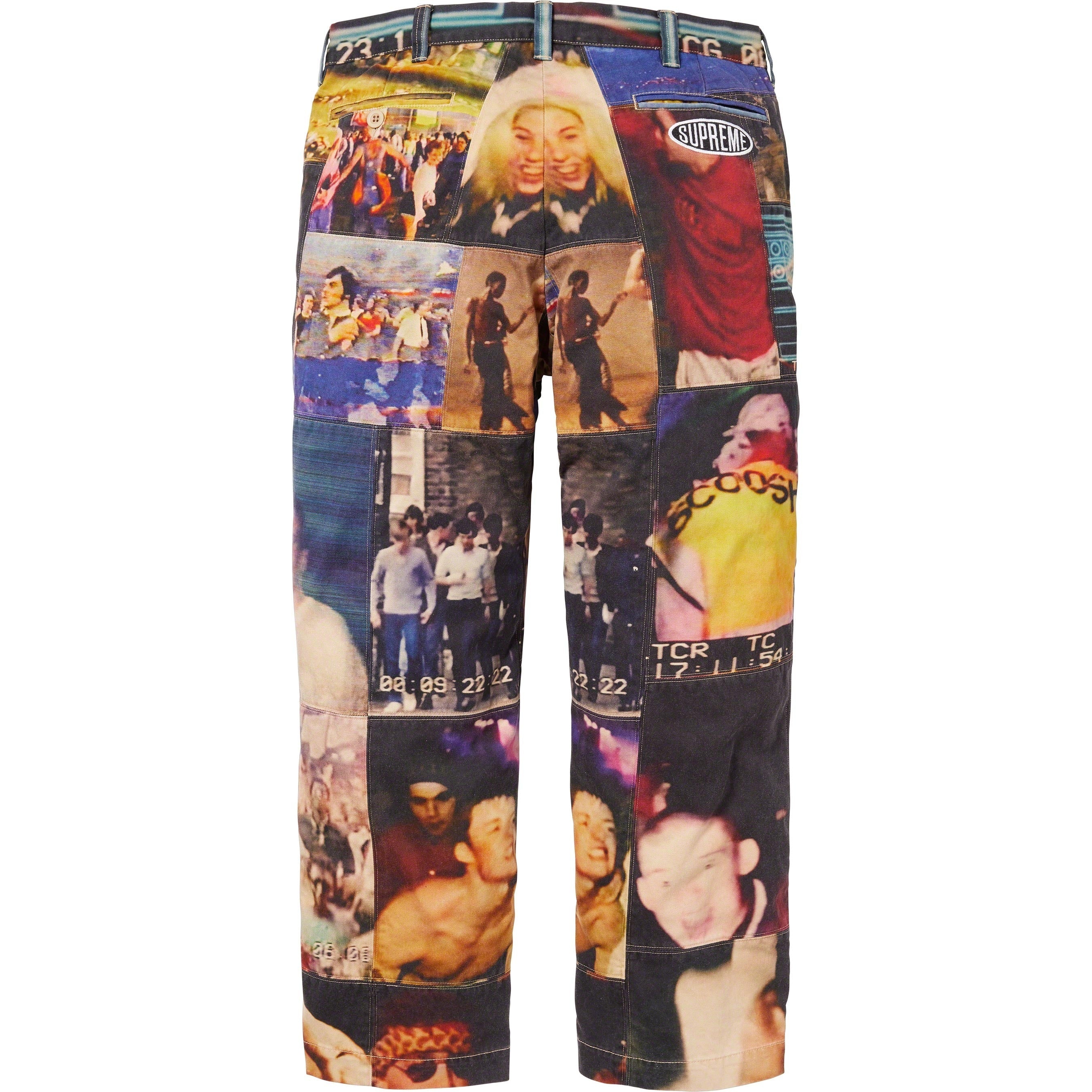 Hardcore Patchwork Loose Fit Chino Pant view 5